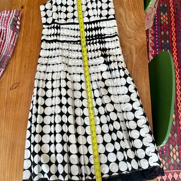 Dimri Black and White Polka Dot Sundress Size S Never Been Worn With Tags - Picture 7 of 9